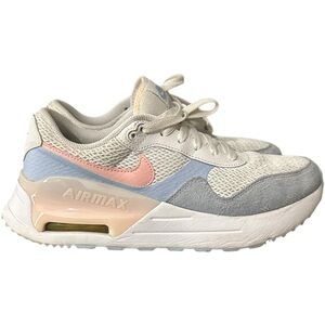 Nike Womens Air Max System Sneakers Cobalt Bliss Pearl Pink Size 9
